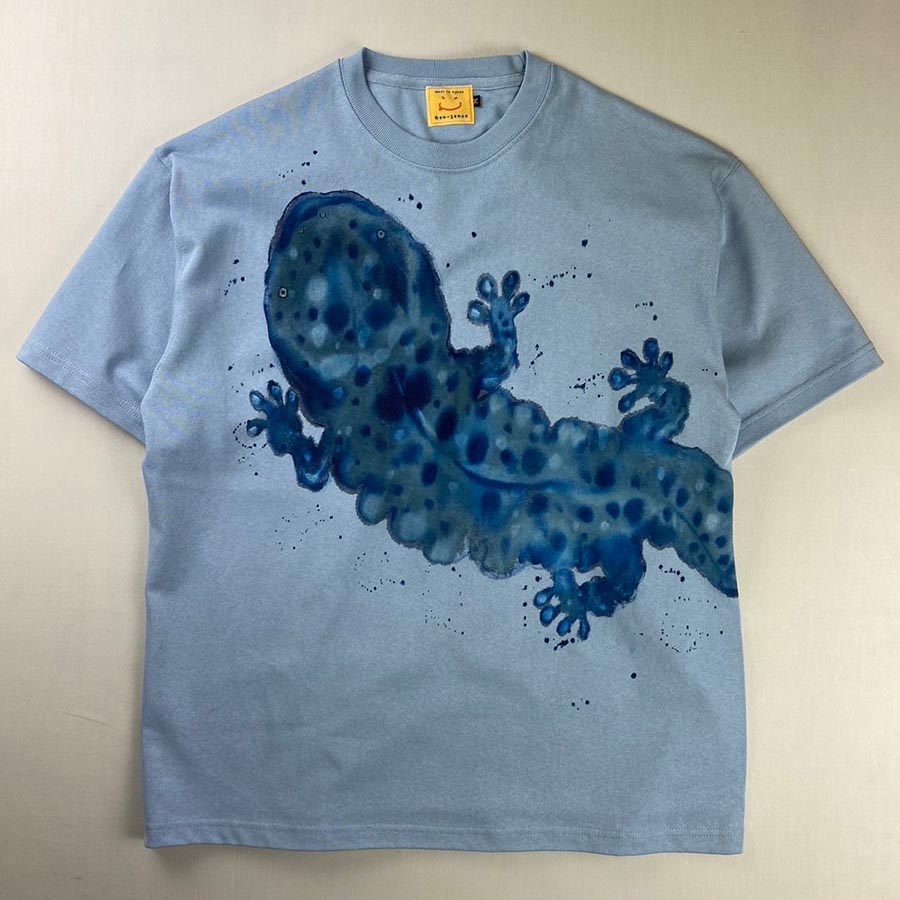 オオサンショウウオ ビッグシルエットＴシャツ　（アシッドブルー）